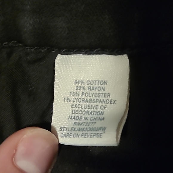 Black size three low rise Mudd jeans - Picture 6 of 7